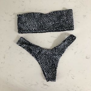 Zaful Strapless Bikini Size 4